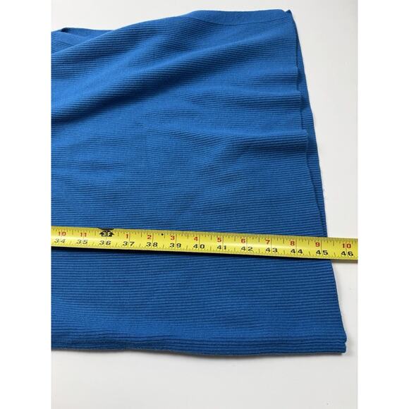 TOCCIN x RTR Knit Midi Dress Women’s XL Rib Knit Tie Waist Side Slit - Picture 14 of 15